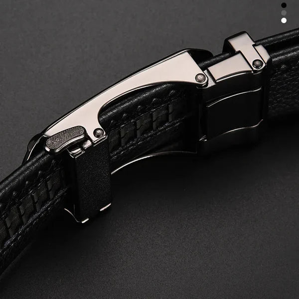 Ceinture de luxe en cuir pour homme