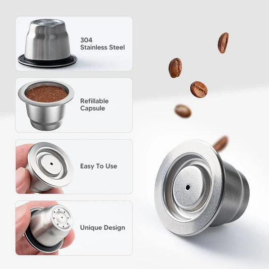 Capsule écologique de café réutilisable
