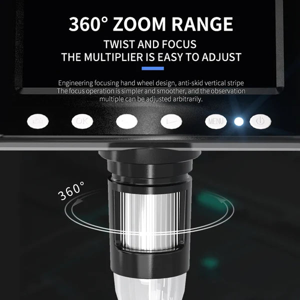 Microscope supérieure de réparation mobile adapté à une variété de scénarios