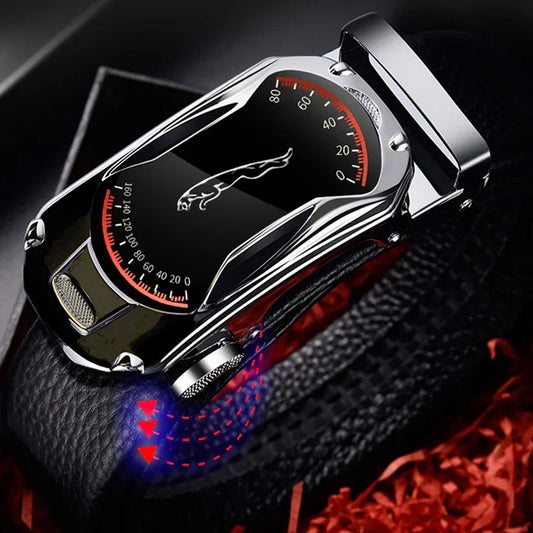 Ceinture de luxe en cuir pour homme