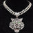 Bijoux de charme à la mode, Collier pendentif tigre 3D pour hommes et femmes