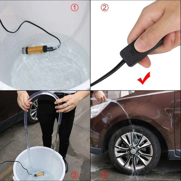 Pompe électrique de transfert d'huile et de carburant